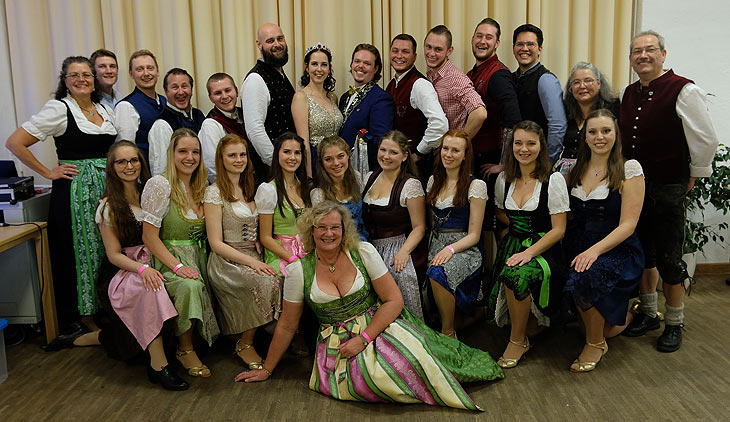 Nicole I. und Sebastian II. wurden am 17.01.2021 als Prinzenpaar des FCL vorgestellt (©Foto: Faschingsclub Laim)